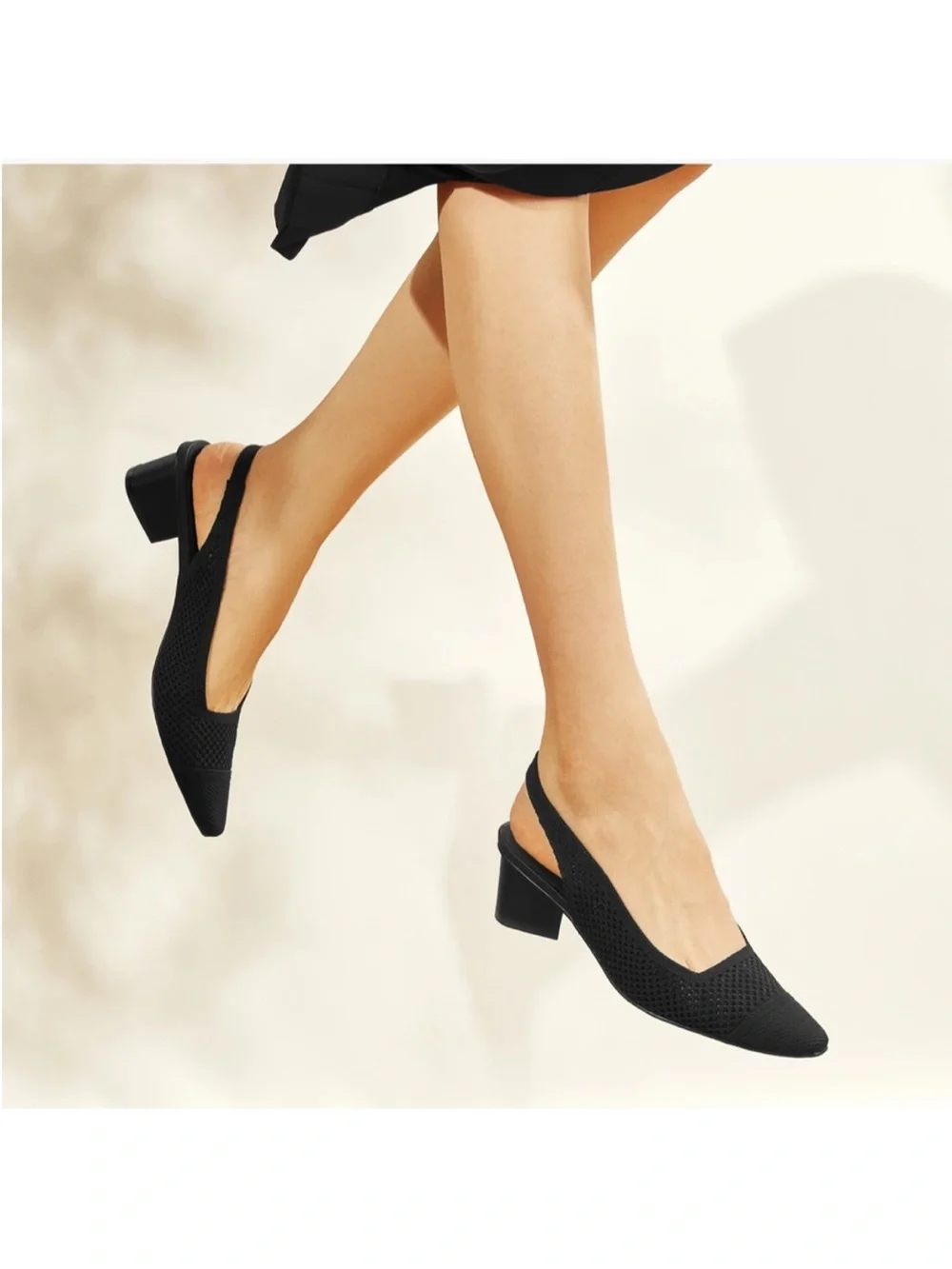 VIVAIA - Leah Pointed Toe Slingback Sandal size 36